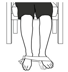 peregangan kaki