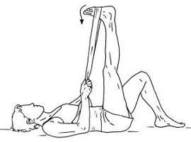 hamstring stretch