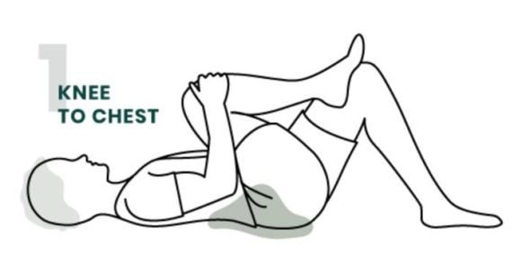 latihan knee chest untuk kesemutan di kaki