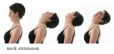 gerakan neck extension