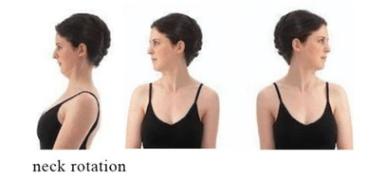 gerakan neck rotation