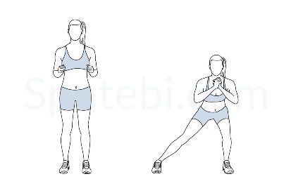 side lunges