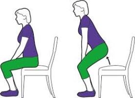 sit to stand exercise